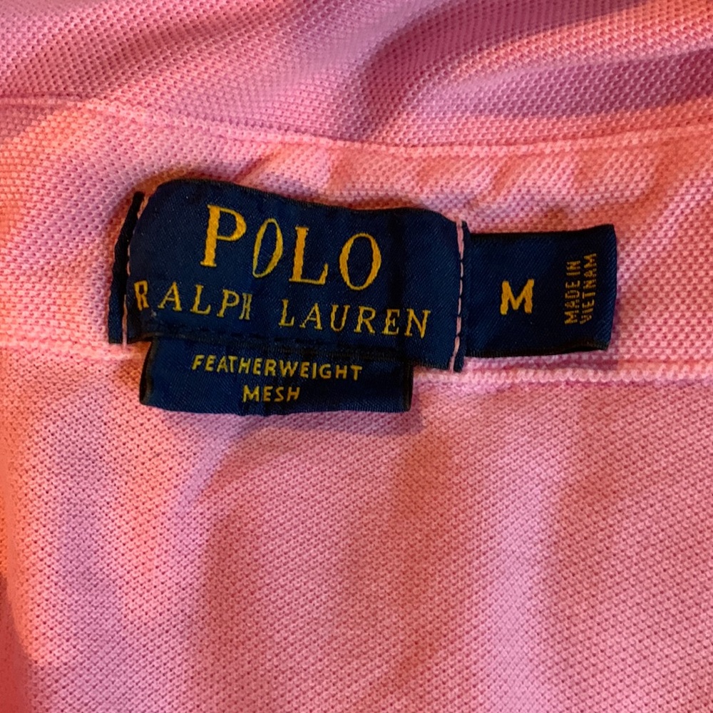 Lot of 7 Long sleeve polo shirts. Men’s medium